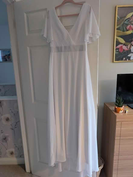Photo of free White wedding dress from Ever Pretty Size 12 (Skipton BD23) #1