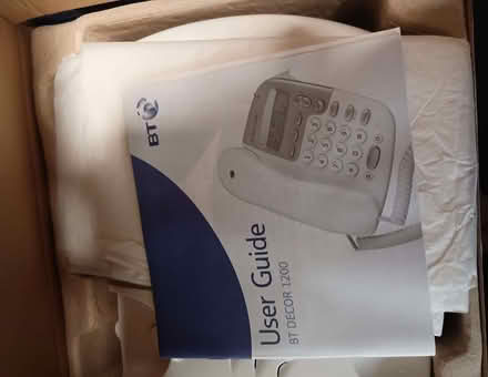 Photo of free BT Decor 1200 corded telephone 📞 (Billing Road East area NN3) #4