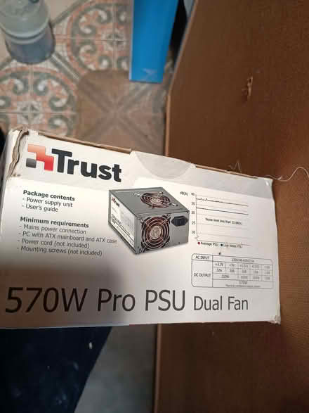Photo of free PC power supply -old, unused (Billing Road East area NN3) #2