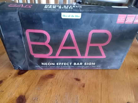 Photo of free Neon bar sign (Lower Morden SM4) #1