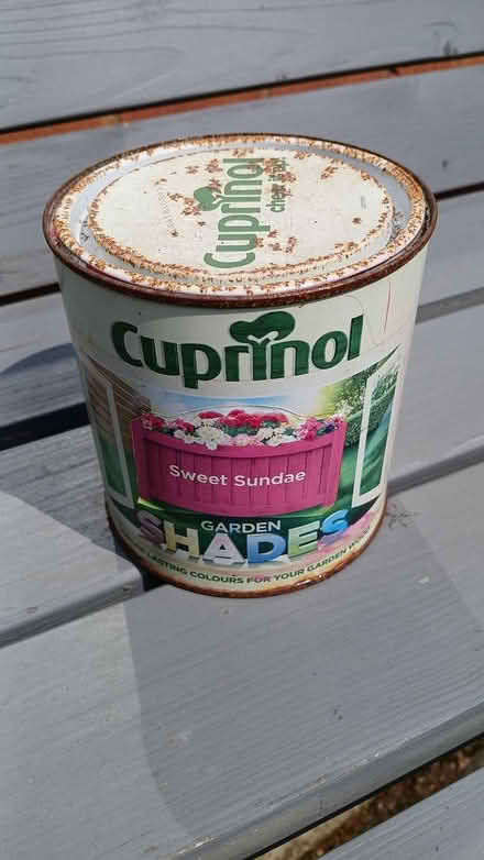Photo of free Cuprinol pink garden paint (Armitage WS15) #1