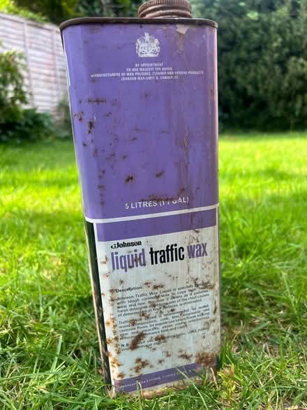 Photo of free 2 old cans of floor polish (BR6) #4
