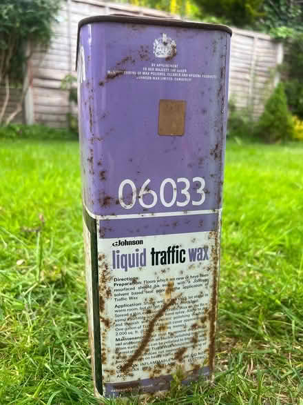 Photo of free 2 old cans of floor polish (BR6) #3