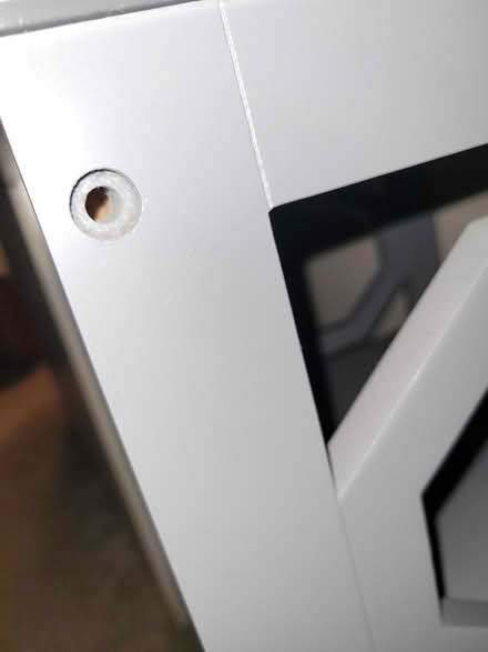Photo of free small gray night stand/side table (near lowell general maincampus) #3