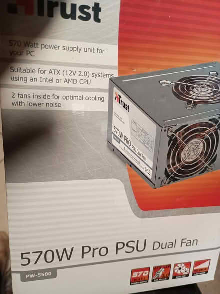 Photo of free PC power supply -old, unused (Billing Road East area NN3) #1