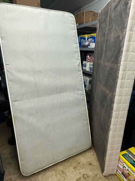 Photo of free 2 Twin size boxspring mattresses (South Elgin) #2