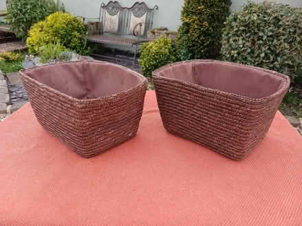 Photo of free Two Small Wicker Baskets (Southport, PR9) #1