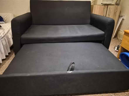 Photo of free Black sofabed (Moseley B13) #2