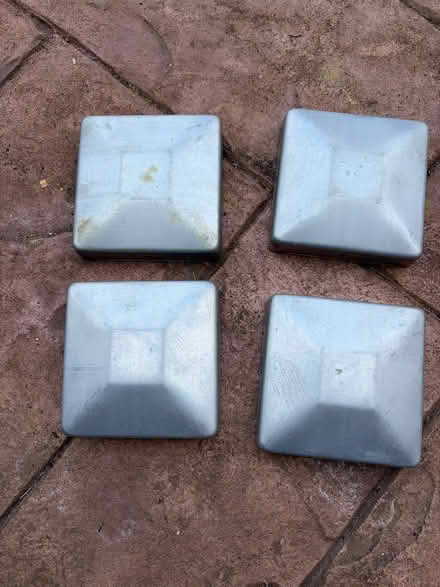 Photo of free Metal Post Caps (qty: 4) (Chester CH3) #1