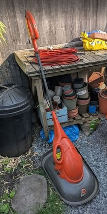 Photo of free Flymo MiniMo Lawnmower (Walthamstow, E17) #1