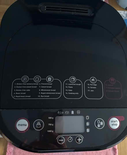 Photo of free Tefal breadmaker (Merton Rise RG24) #3