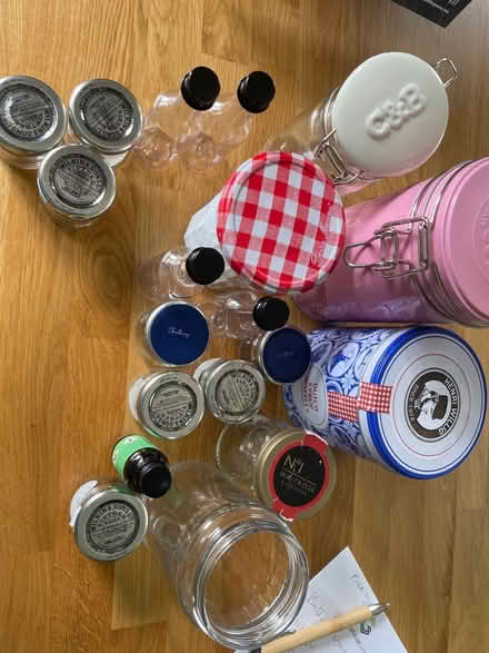 Photo of free Various jars and tins (Ambleside LA22) #2