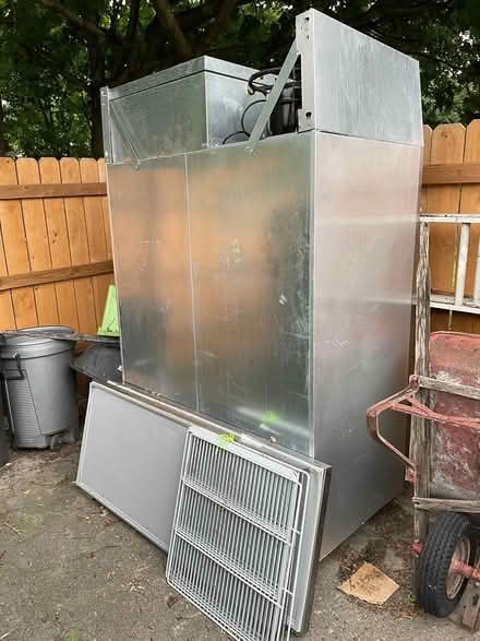 Photo of free scrap metal, bench, broken fridge (Farmington, MI) #2