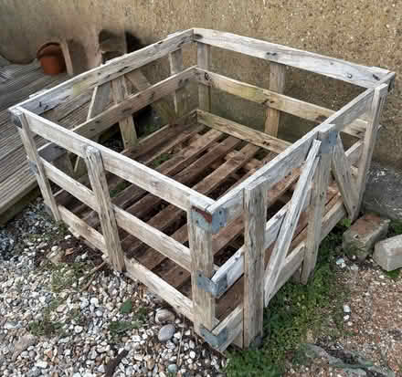 Photo of free Wooden Garden Crate (Eastbourne BN23) #2