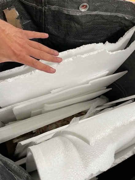Photo of free Large scale bag polystyrene sheets (Kirkstall LS5) #1
