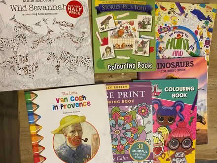 Photo of free Selection of colouring books (Emerson Valley MK4) #1