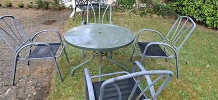 Photo of free Garden table & 4 chairs (Hitchin, SG4) #3