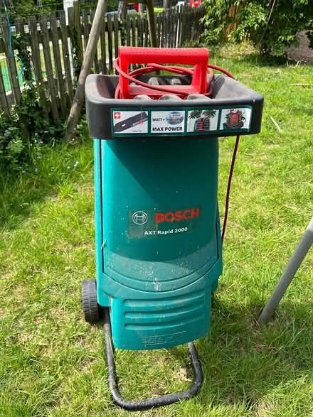 Photo of free Garden wood chipper (Beckenham BR3 3NL) #1
