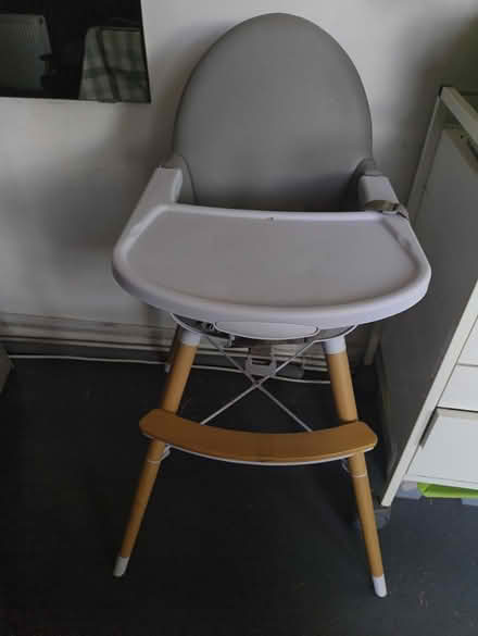 Photo of free Koo di duo wooden high chair (East wall) #1