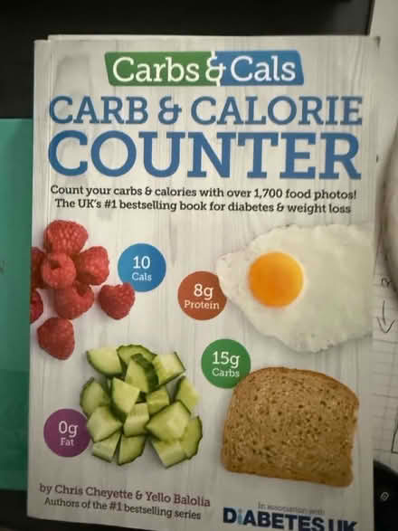 Photo of free Carb and calorie counter book (Faygate) #1