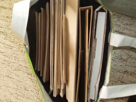 Photo of free Bag full of Used Rigid Cardboard Mailers (Yateley GU46) #1
