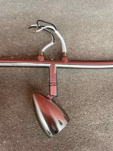 Photo of free Silver 3-Spot Ceiling Light Bar (By Hackney Downs station E5) #2