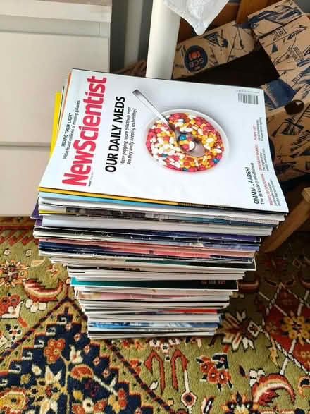 Photo of free New scientist magazine (Manchester rusholme M14) #2