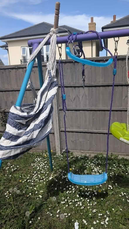 Photo of free Swing set with accessories (Montgomery Lines GU11) #3