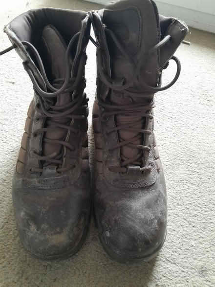 Photo of free Patrol boots, size 9 (Smiths Estate OX28) #1