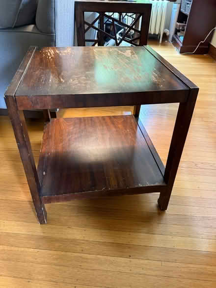 Photo of free Wood Side table (Capitol Hill) #2