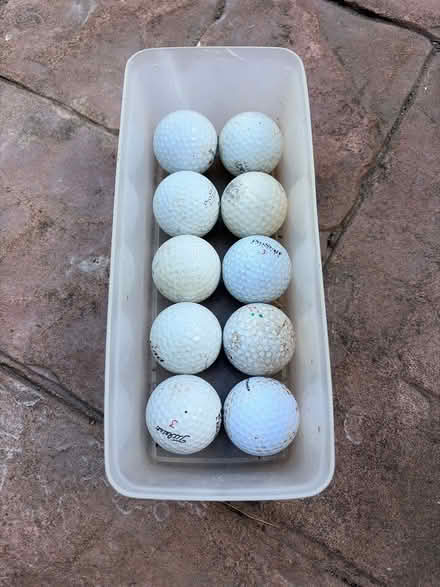 Photo of free Golf Balls (qty: 10) (Chester CH3) #1