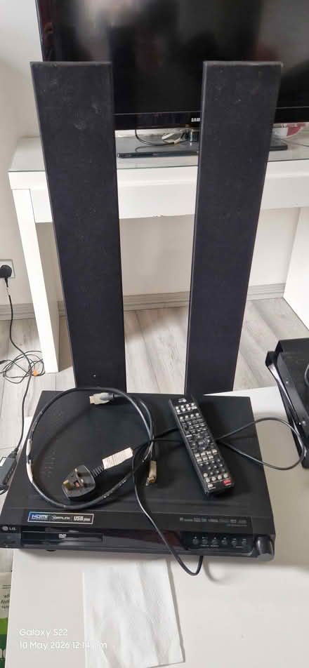 Photo of free LG dvd player with speakers (SW16) #1