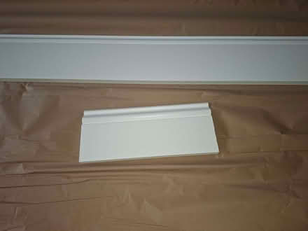 Photo of free 2.5m length of fully finished skirting board (Kennington OX1) #1