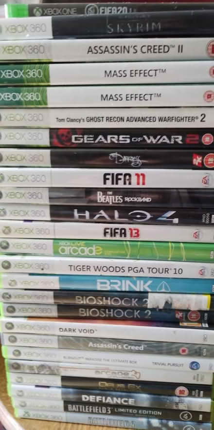 Photo of free Xbox 360 games (Hatfield, AL10) #1