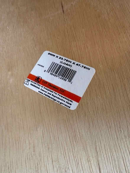 Photo of free Thin wood board (Mountain View Shoreline West) #1