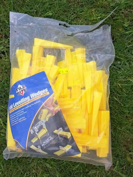 Photo of free Tiling levelling wedges (Heswall) #1