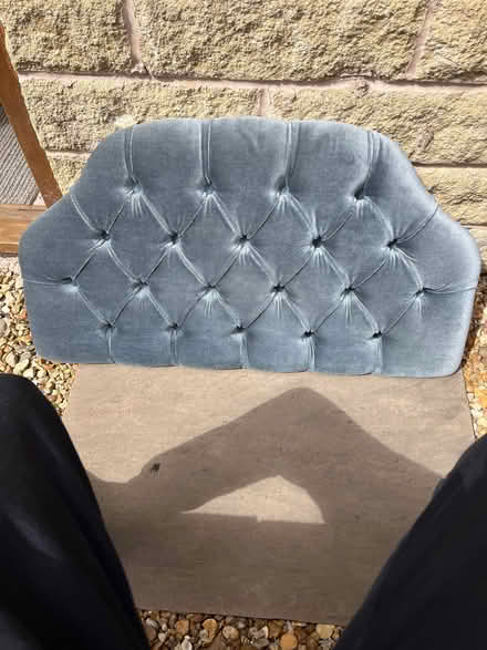 Photo of free Single bed frame and headboard (Burbage SK17) #1