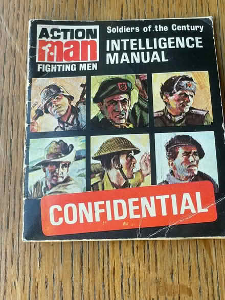 Photo of free Action Man Intelligence Manual (LE16 9) #1