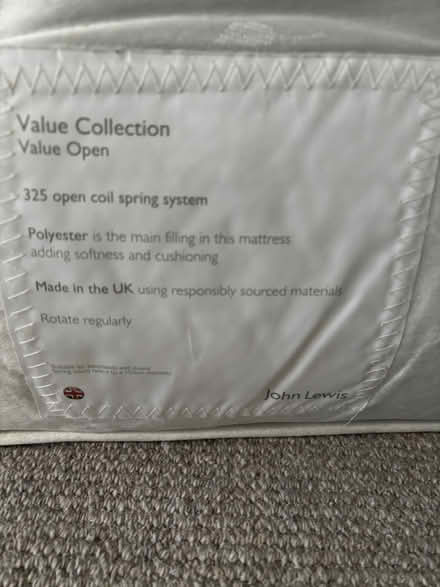 Photo of free Single mattress (Addiscombe) #2