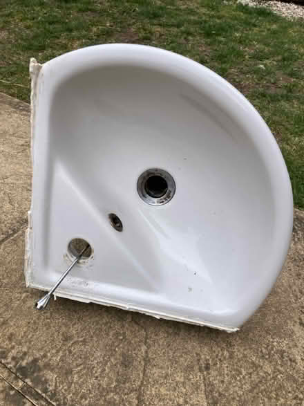 Photo of free Small corner basin/sink (Ely CB6) #2
