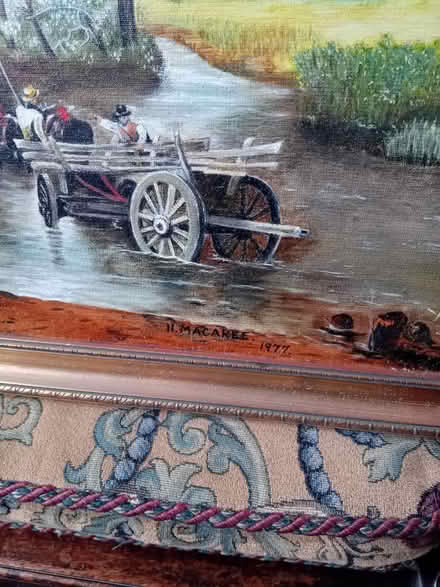 Photo of free The Haywain oil painting (Buriton GU31) #3