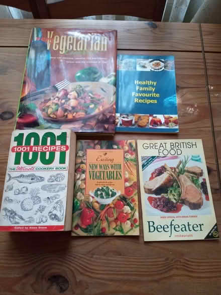 Photo of free 5 recipe books (L20, Bootle, Merseyside) #1