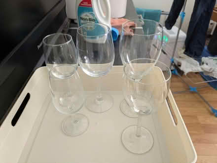 Photo of free 5 assorted wine glasses (Cheltenham GL51) #1