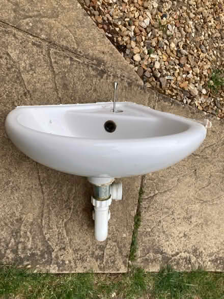 Photo of free Small corner basin/sink (Ely CB6) #1