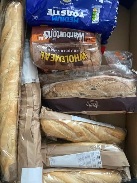 Photo of free wholemeal/white/olive breads, 9 May (Ashwood Road PR2) #1