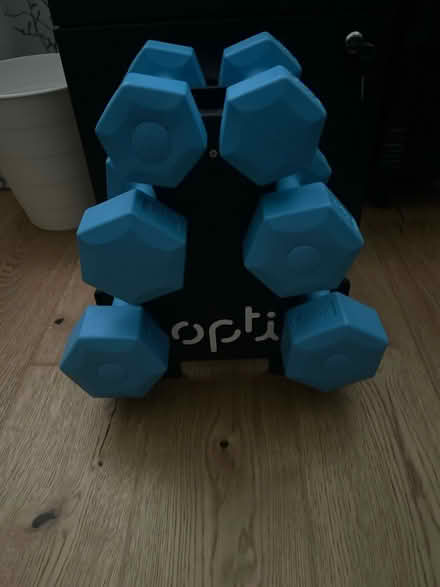 Photo of free Stack of dumbbells (Bearwood) #1