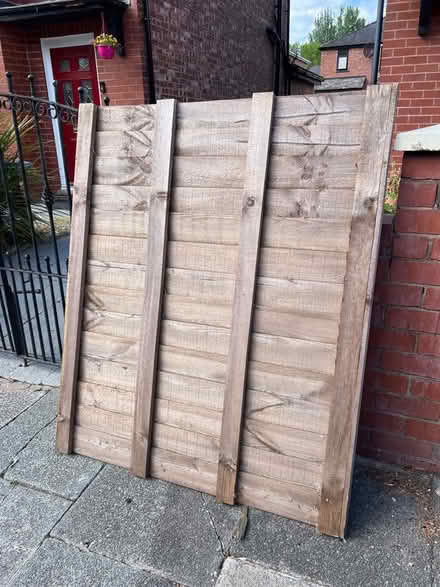 Photo of free Fence panel (Holt Lane End M40) #1