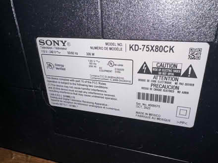 Photo of free 75 in TV (Alameda) #1