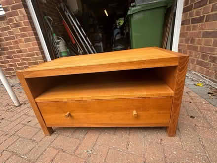 Photo of free Solid oak TV cabinet (GU16) #1