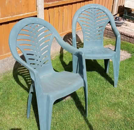 Photo of free Garden chairs x 2 (Warrington WA4) #1
